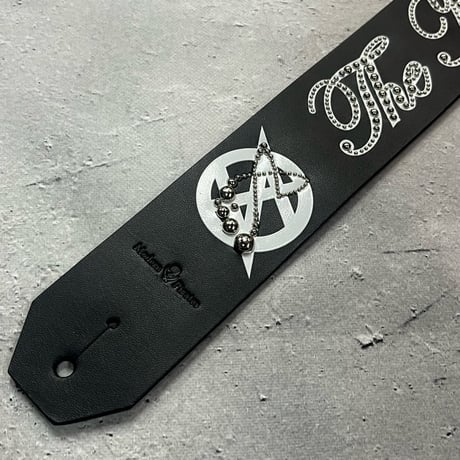 【 50mm Width Hard Leather Guitar Strap / The Millennium Eve 2025 Design 】（SUGIZO Model）
