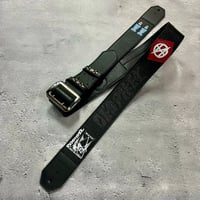 【 50mm Width Soft Leather Guitar Strap / DESPIKEY Print Design 】（HISASHI Model）