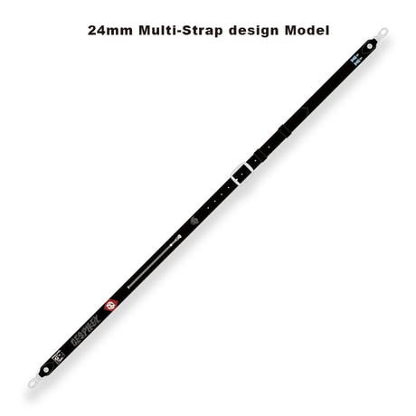 【 50mm Width Soft Leather Guitar Strap / DESPIKEY Print Design 】（HISASHI Model）