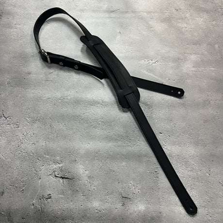 【 24mm Width Hard Leather Guitar Strap / Standard Design 】