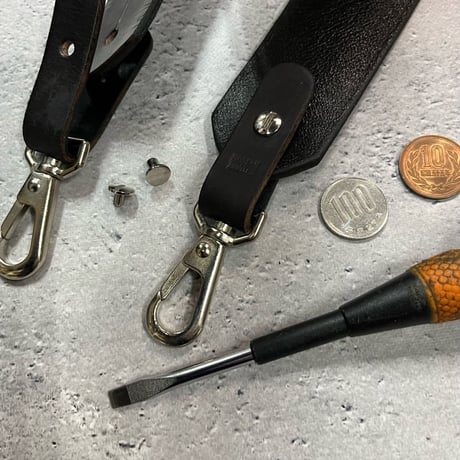 【 Leather Guitar Strap Parts / Change to Shoulder Specification 002 】