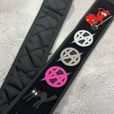 【 62mm Width Velcro Type Guitar Strap 】（HISASHI Model)
