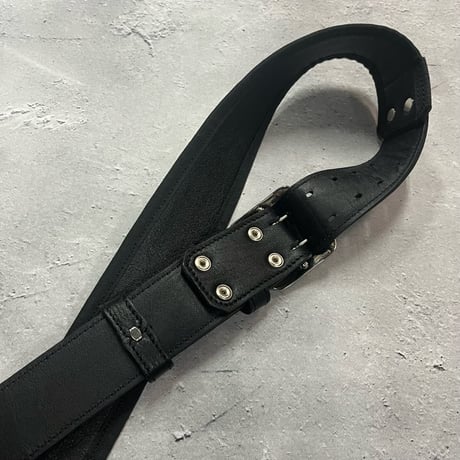 【 50mm Width Cloth & Soft Leather Guitar Strap / Leopard Design 】