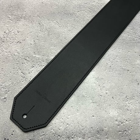 【 70mm Width Hard Leather Guitar Strap ( Insert Adjustment Type ) / Standard Design 】