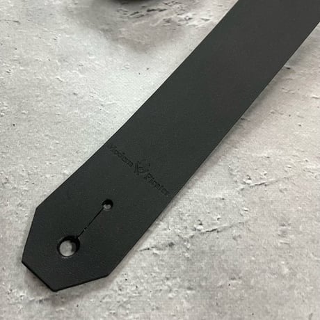 【 35mm Width Hard Leather Guitar Strap / Standard Design 】
