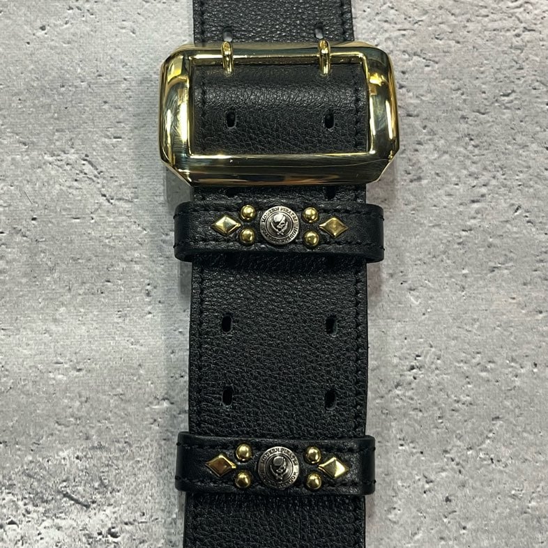 50mm Width Soft Leather Guitar Strap / HISASH