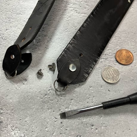 【 Leather Guitar Strap Parts / Change to Camera Strap Specification 002 】