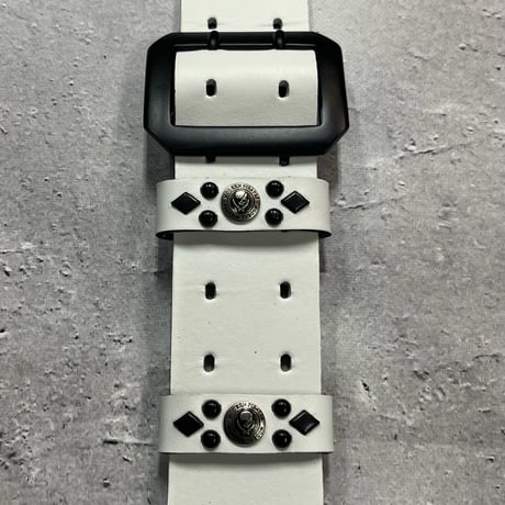 【 60mm Width Hard Leather Guitar Strap / Standard Design 】