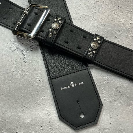 【 60mm Width Soft Leather Guitar Strap / Standard Design 】