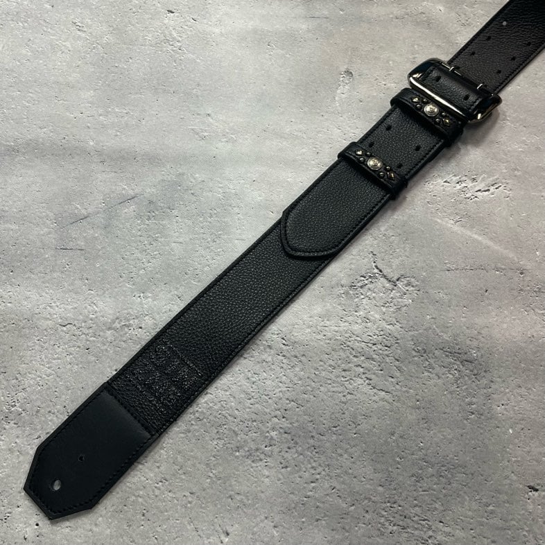 50mm Width Soft Leather Guitar Strap / SIN ZM