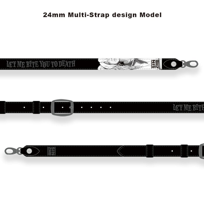 50mm Width Soft Leather Guitar Strap / SIN ZM 50mm Width Soft Leather Guitar Strap / SIN ZM