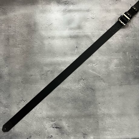 【 42mm Width Hard Leather Guitar Strap / Standard Design 】