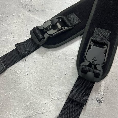 【 62mm wide Velcro Type Guitar Strap 】