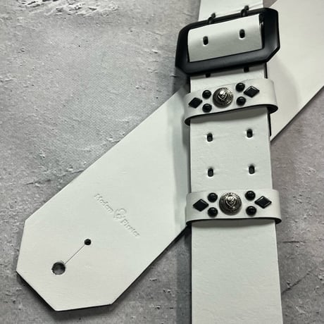 【 60mm Width Hard Leather Guitar Strap / Standard Design 】