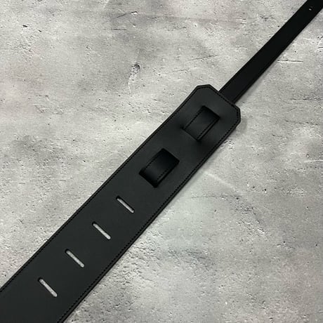 【 70mm Width Hard Leather Guitar Strap ( Insert Adjustment Type ) / Standard Design 】