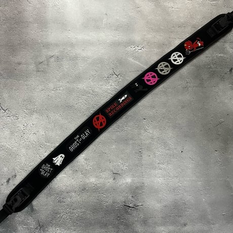 【 62mm Width Velcro Type Guitar Strap 】（HISASHI Model)