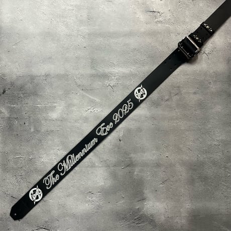【 50mm Width Hard Leather Guitar Strap / The Millennium Eve 2025 Design 】（SUGIZO Model）