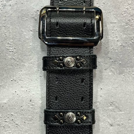 【 50mm Width Soft Leather Guitar Strap / Standard Design 】