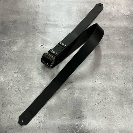 【 42mm Width Hard Leather Guitar Strap / Standard Design 】