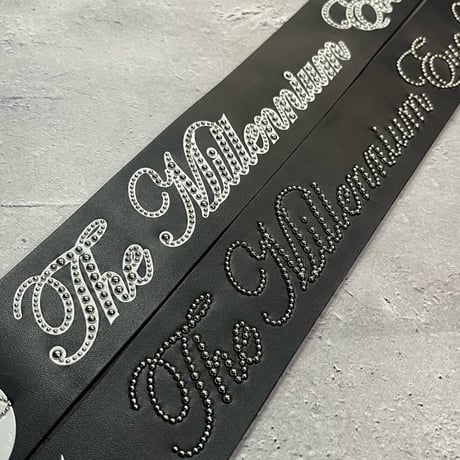 【 50mm Width Hard Leather Guitar Strap / The Millennium Eve 2025 Design 】（SUGIZO Model）