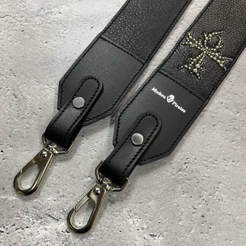 Leather Guitar Strap Parts / Change to Should