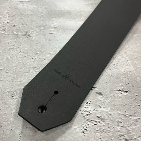 【 50mm Width Hard Leather Guitar Strap / Standard Design 】