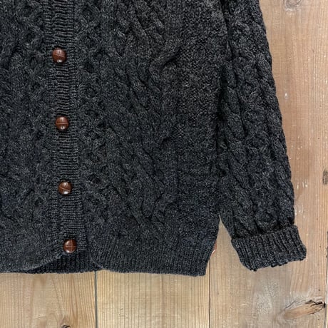 L.L.Bean Aran Knit Cardigan