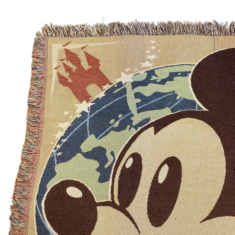 DISNEY Mickey Mouse Cotton/Acrylic Blanket