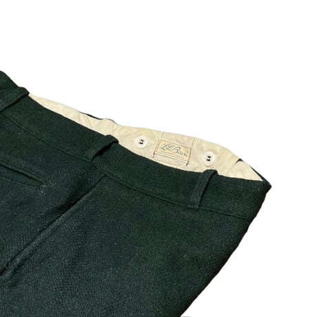 70s L.L.Bean Wool Flannel Pants