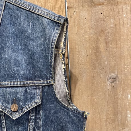 60’s LEVI’S 557XX Cut Off Vest