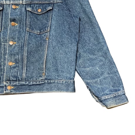 80s RUSTLER by Wrangler Lightweight Trucker Jacket