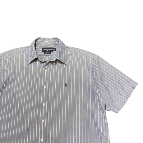 90s- Polo Ralph Lauren Striped B.D Shirt "BLAKE"