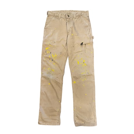 00s- Carhartt Cotton Twill Carpenter Pants W35