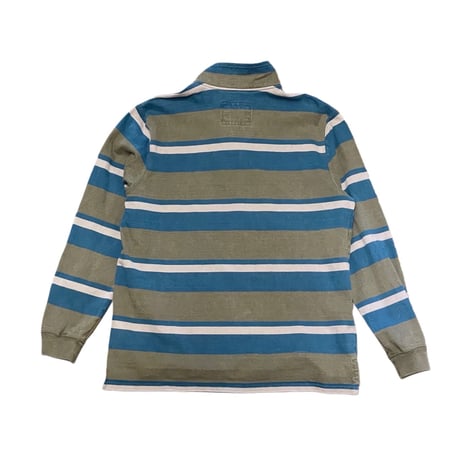 00s- L.L.Bean Striped  Cotton Shirt