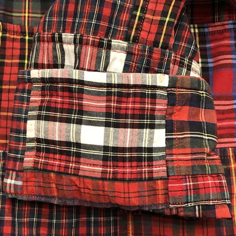 00's- Polo Ralph Lauren Patchwork B.D Shirt