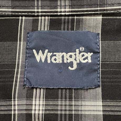 Wrangler Poly/Cotton Western Shirt