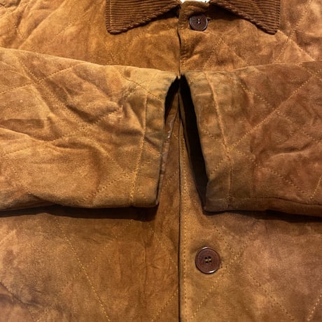 Aquascutum Wool Lined Suede Half Coat