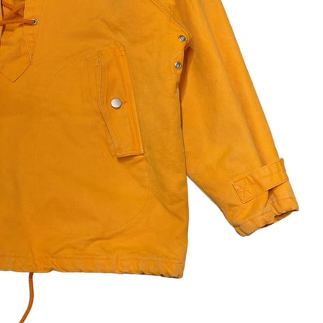 SKY WAY Padded Cotton Canvas Smock
