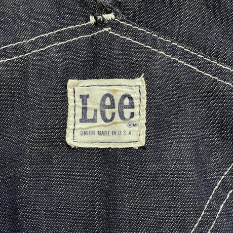 70s Lee Denim Overall W36