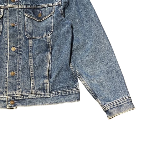 80s GAP Flannel Lined Trucker Jacket