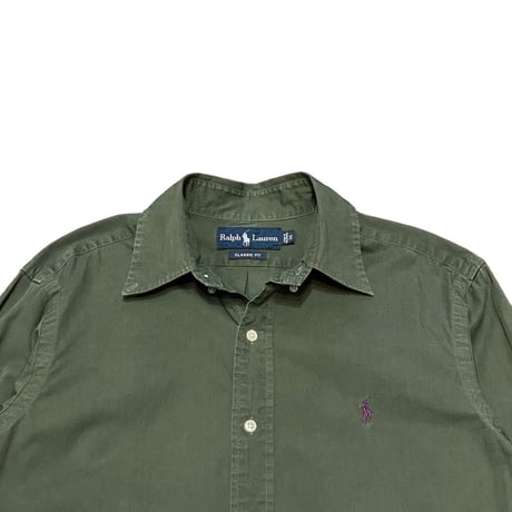 90s- Polo Ralph Lauren Cotton B.D Shirt