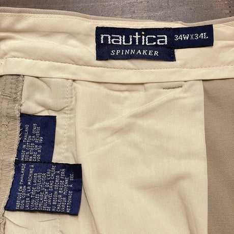90's Nautica Two Tuck Chino Pants