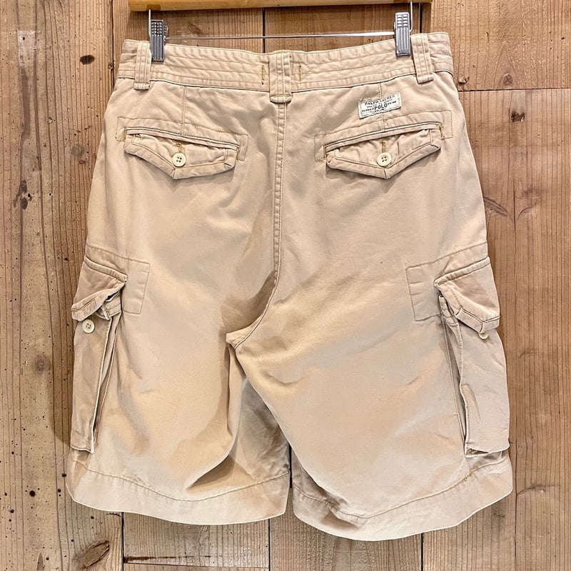 ラルフローレン 美品 現行 short cargo 32 beige 楽天市場】ポロ ラルフローレン メンズ 10インチ リラックスド
