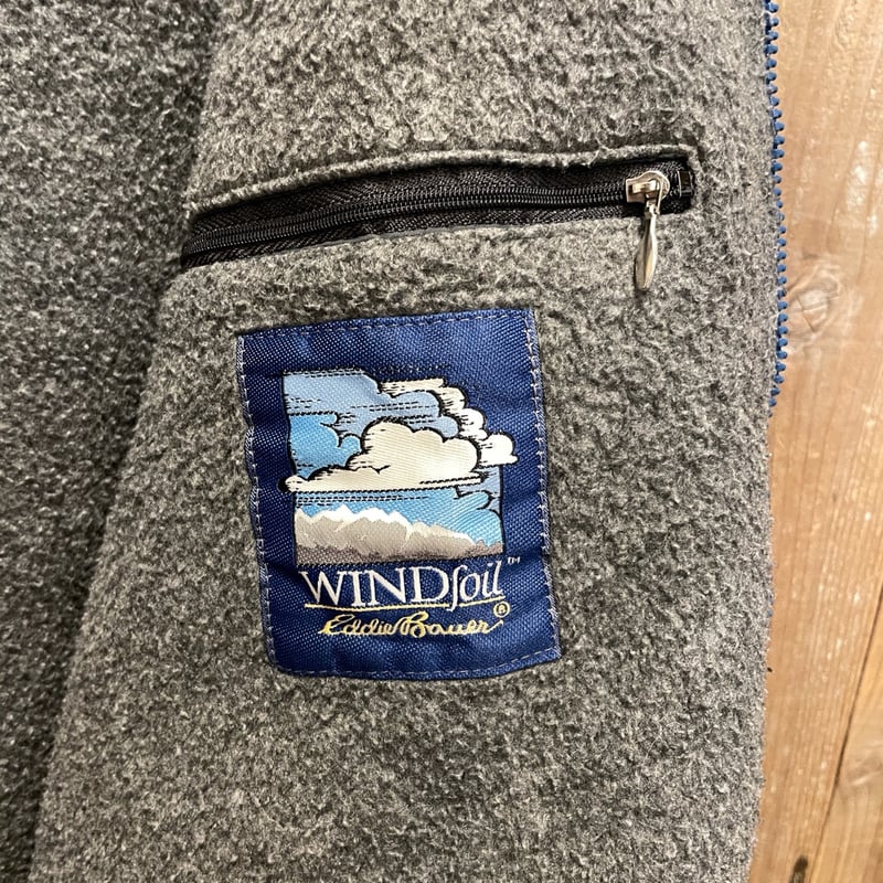 90's Eddie Bauer Fleece Lined Nylon Jacket | M