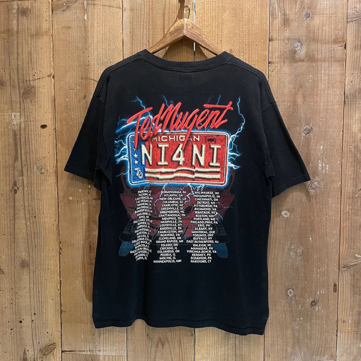 90's All Sport Ted Nugent TOUR T-Shirt | MWC 下北沢