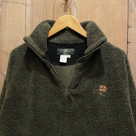 90’s~ ORVIS Quarter Zip Fleece Jacket