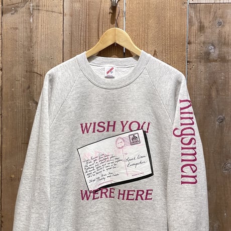 80's- JERZEES Printed Sweat Shirt