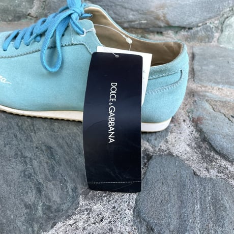 DOLCE & GABBANA Suede Leather Sneaker