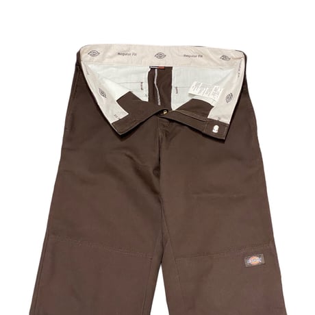 00s- Dickies Double Knee Work Pants Brown