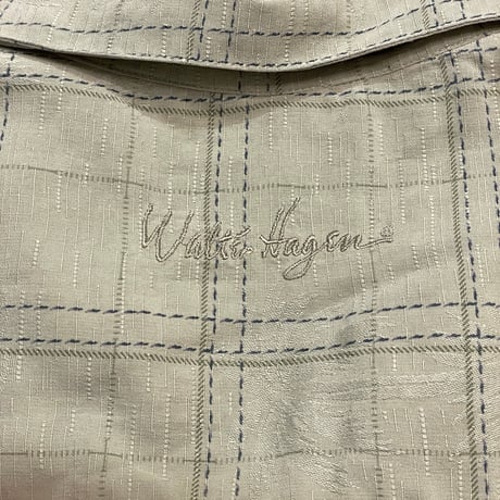 WALTER HAGEN Silk Open Collar Shirt